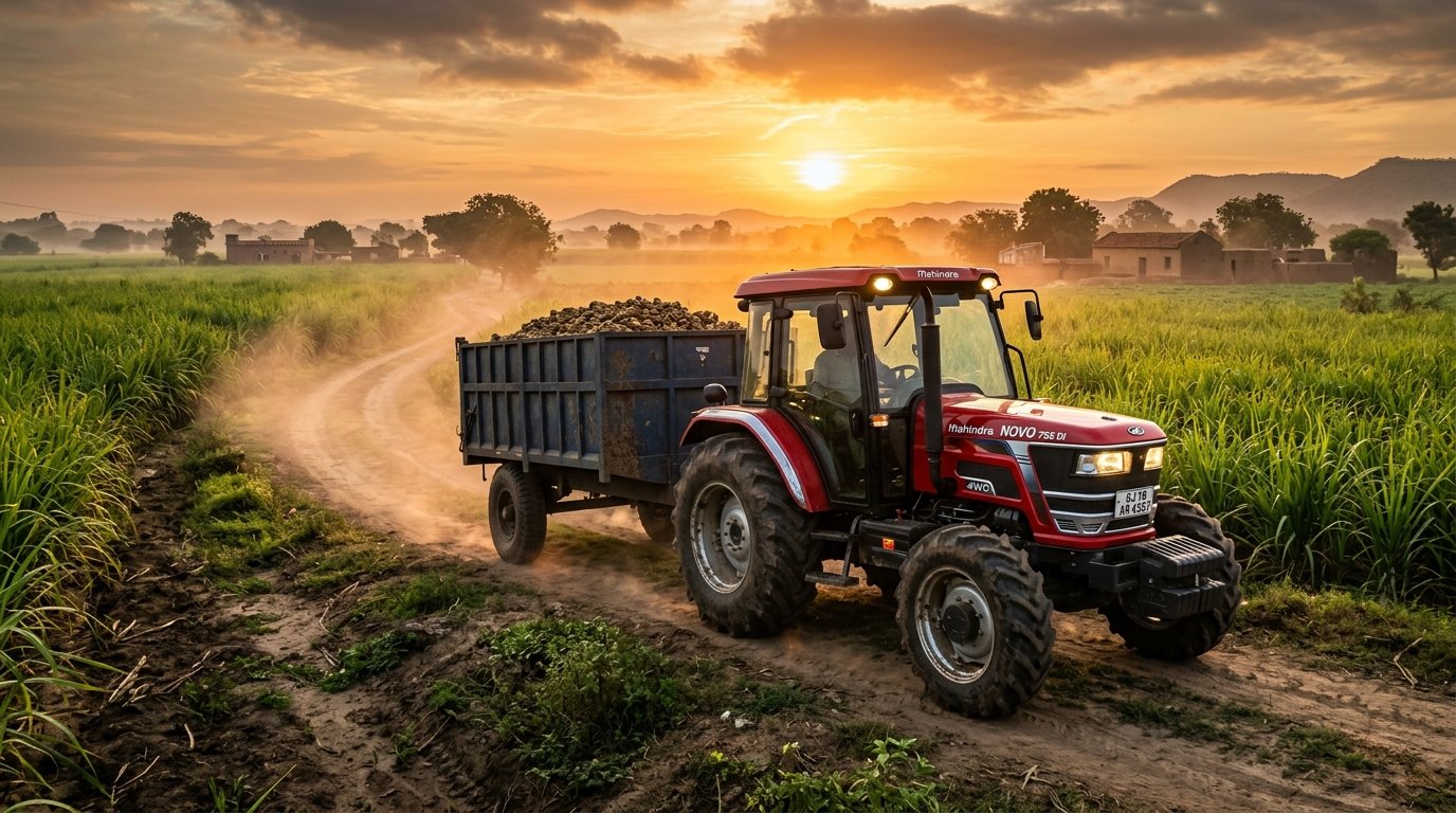 Varun Trailor Heavy Duty Hydraulic Tractor Trolley